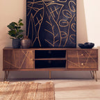 Wood Effect Media Unit