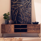 Wood Effect Media Unit