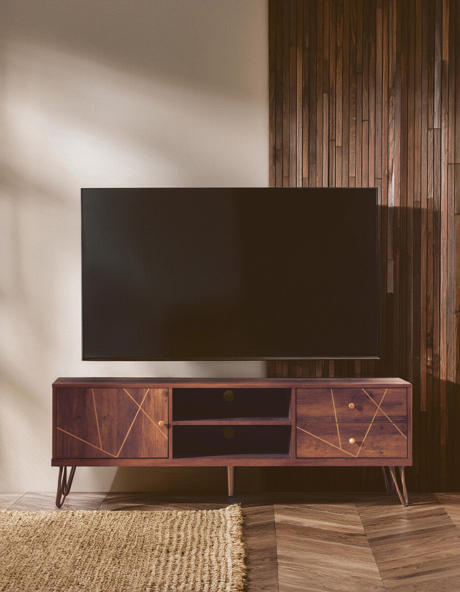 Wood Effect Media Unit
