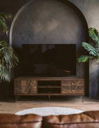 Wood Effect Media Unit
