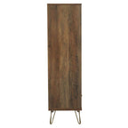 Wood Effect 3 Tier Shelf Unit with Drawer