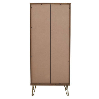 Wood Effect 3 Tier Shelf Unit with Drawer