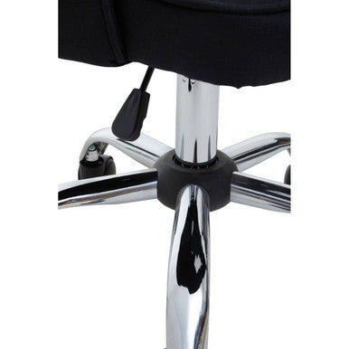 Black Fabric Home Office Chair