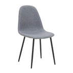 Grey Fabric Dining Chair