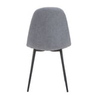 Grey Fabric Dining Chair