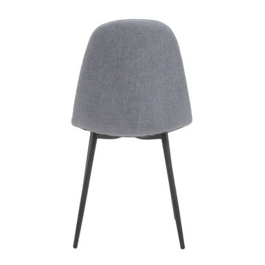 Grey Fabric Dining Chair