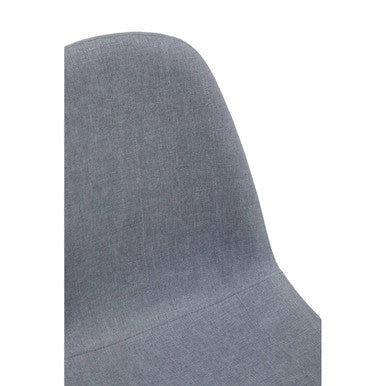 Grey Fabric Dining Chair
