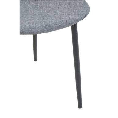 Grey Fabric Dining Chair