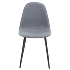 Grey Fabric Dining Chair