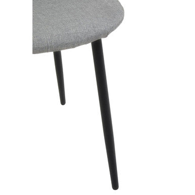 Mink Fabric Dining Chair