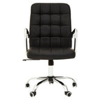 Black Tufted Home Office Chair