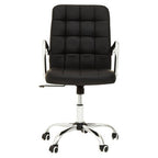 Black Tufted Home Office Chair