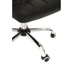 Black Tufted Home Office Chair