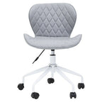 Grey and White Home Office Chair