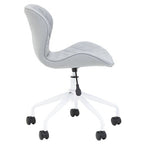 Grey and White Home Office Chair