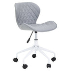 Grey and White Home Office Chair