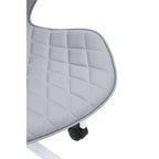 Grey and White Home Office Chair