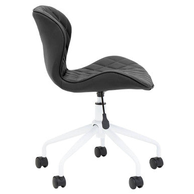 Black and White Home Office Chair