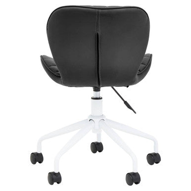 Black and White Home Office Chair