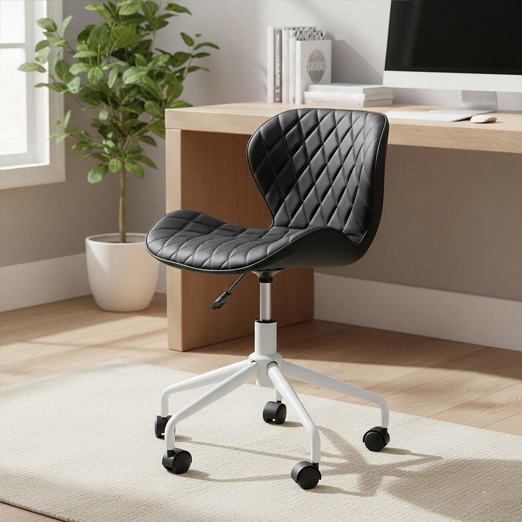 Black and White Home Office Chair