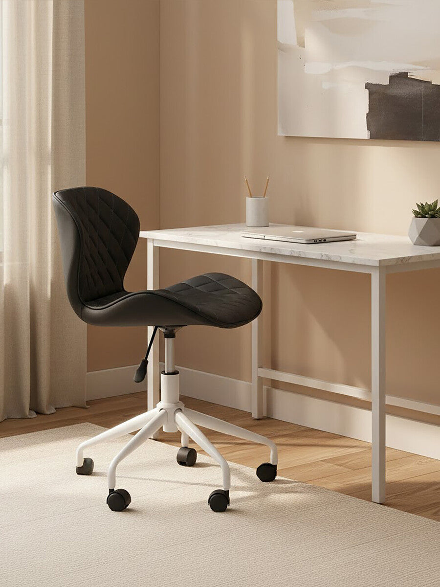 Black and White Home Office Chair