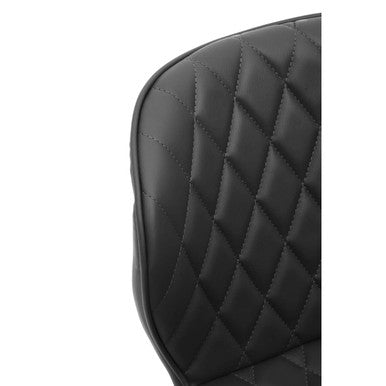Black Armless Home Office Chair