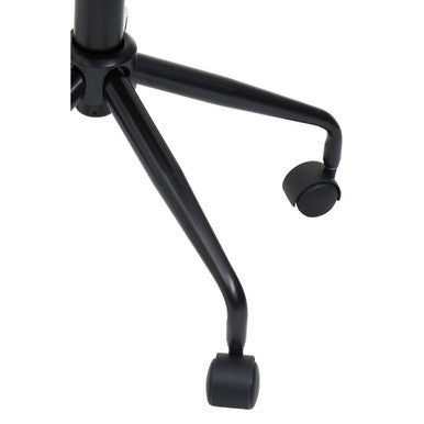 Black Armless Home Office Chair
