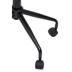 Black Armless Home Office Chair