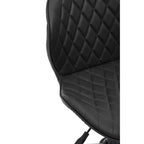 Black Armless Home Office Chair