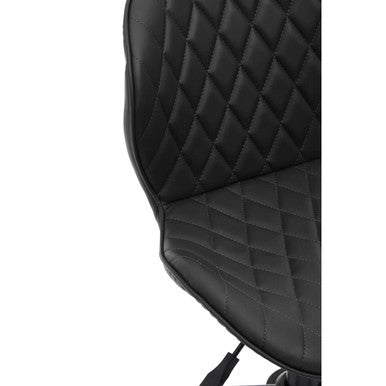 Black Armless Home Office Chair