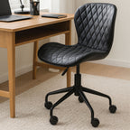 Black Armless Home Office Chair