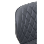 Grey and Black Home Office Chair