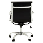 Grey Low Back Home Office Chair