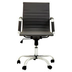 Black Low Back Home Office Chair