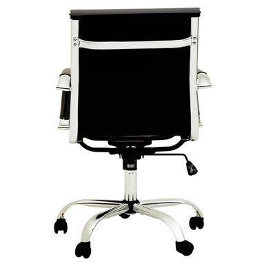 Black Low Back Home Office Chair