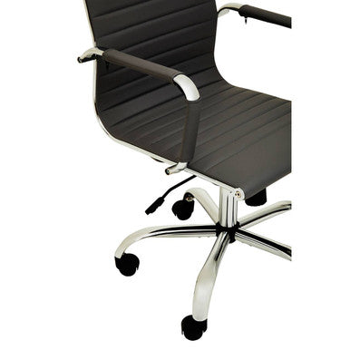 Black Low Back Home Office Chair