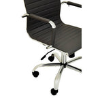 Black Low Back Home Office Chair