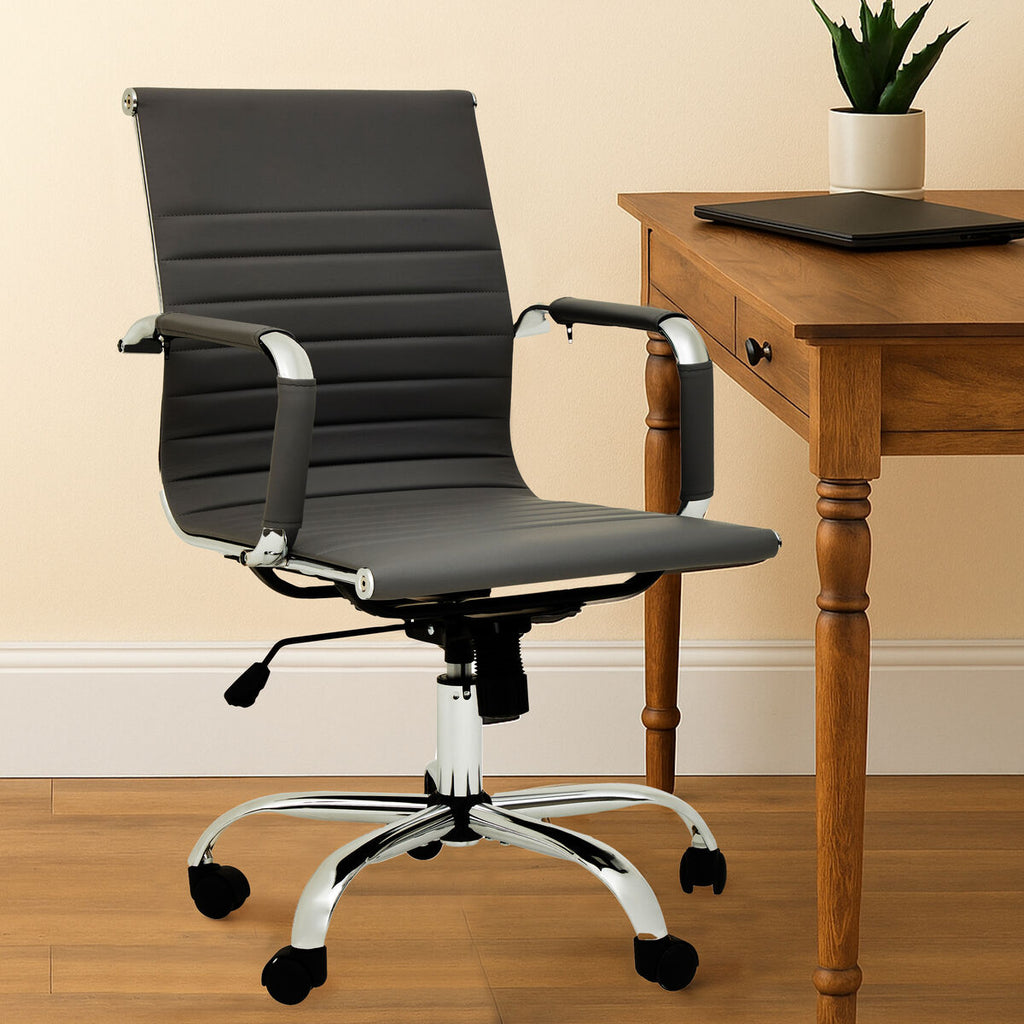 Black Low Back Home Office Chair