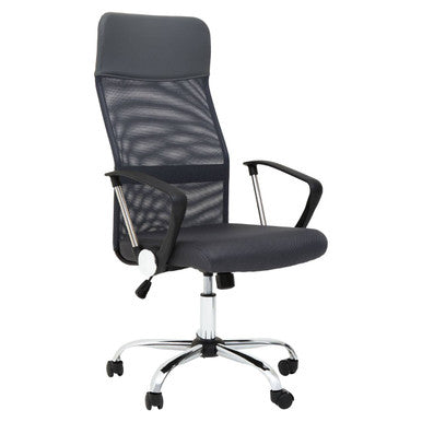 Grey Mesh Home Office Chair