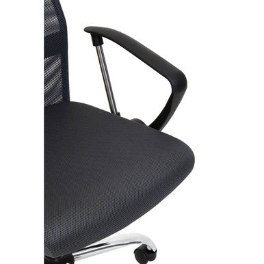 Grey Mesh Home Office Chair