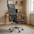 Grey Mesh Home Office Chair