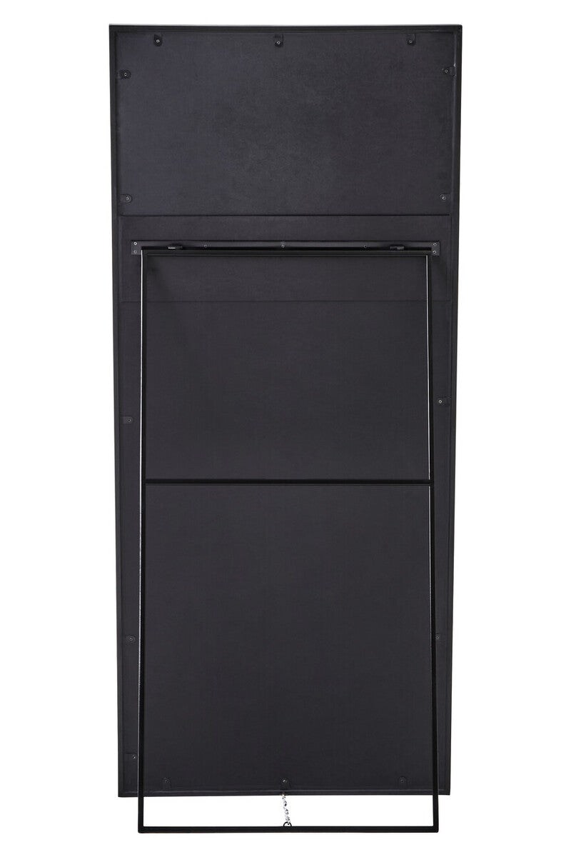 Floor Standing Mirror Black Frame