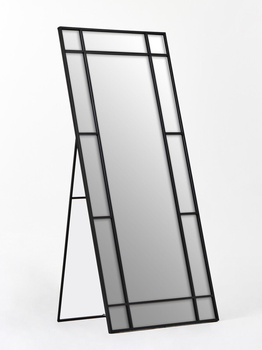 Floor Standing Mirror Black Frame