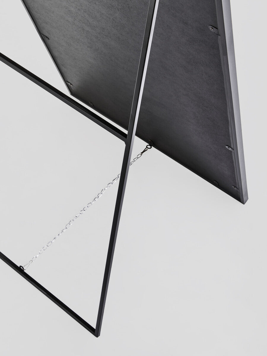 Floor Standing Mirror Black Frame