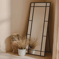 Floor Standing Mirror Black Frame