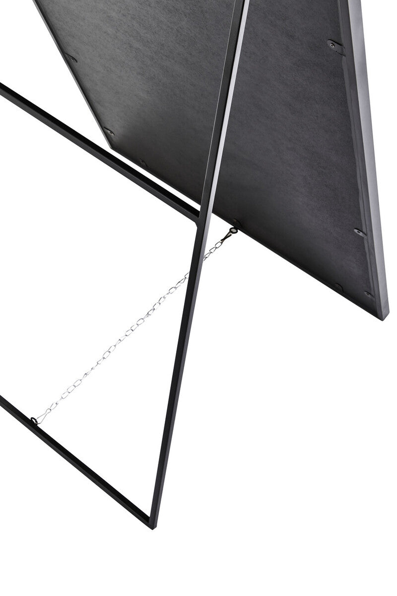 Floor Standing Mirror Black Frame