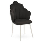 Black Velvet Chair