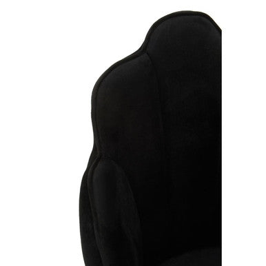 Black Velvet Chair
