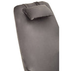Grey Velvet Rocking Chair