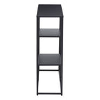Black Metal Three Tier Shelf Unit